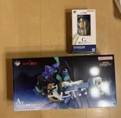 一番くじ エヴァンゲリオン A賞 初号機 C賞 葛城ミサト フィギュア