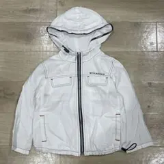 Burberry ホワイト 白　アウター　パーカー カーディガン　長袖　100