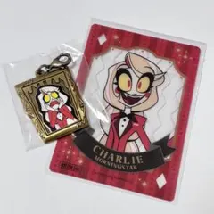 ハズビンホテル　ポップアップショップ　メタルチャーム　カード　セット　チャーリー