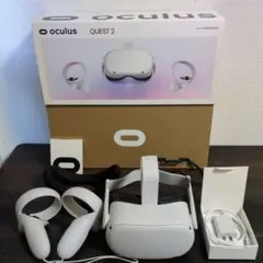 Oculus Quest 2 VRヘッドセット 本体 コントローラーセット - メルカリ