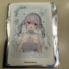 にじさんじ×and GALLERYコラボ　葉加瀬冬雪　クリアカードのサムネイル