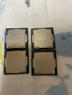 Intel CPU 3点セット i7-8700 i5-9500 i5-8500 - メルカリ