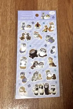モフサンド　シール　まとめ買い　人気 フラットシール　動物　可愛い　ステッカー