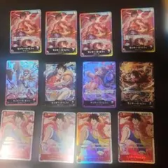 ワンピースカードゲーム　ルフィ　12枚　まとめ売り