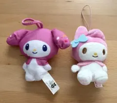 マイメロディ　サンリオキャラクターズ　マスコットDX ぬいぐるみマスコット