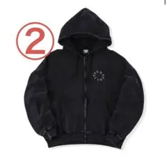 That’s life ジップパーカー BLACK XL