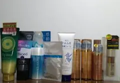 化粧品まとめ売り　9点　ビオレ　トランシーノ　アンレーベルラボ…