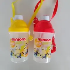 ミニオン ストローマグ　水筒　2個セット　兄弟コーデ　姉妹コーデのサムネイル