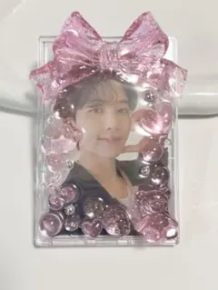 トレカケース　クリアケース　デコ　レジン