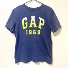 GAP kids ギャップ キッズ 半袖Tシャツ 1969 ネイビー S 120のサムネイル
