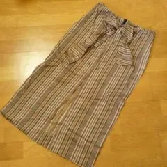 ZARA チェック柄マキシスカート　未使用品