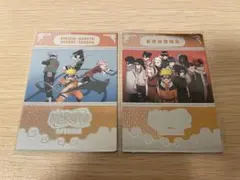 【即日発送】オープニングカード 2枚セット NARUTO エッチングカードのサムネイル