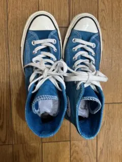 ct70 ミコノスブルー　スエード　２３センチ