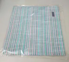 金津もめん ストライプ柄 ハンカチ