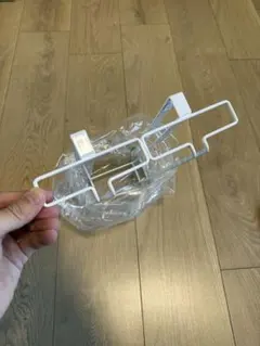 【新品未使用】吊り下げ式 グラスホルダー ホワイト　tower 山崎実業のサムネイル