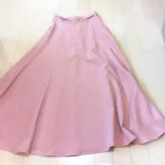美品！未使用！INGNI ピンクフレアロングスカート フリーサイズ