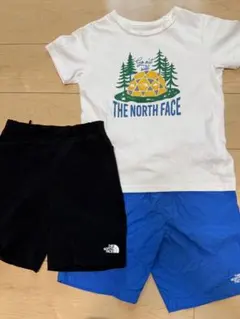 THE NORTH FACE Tシャツ ショートパンツ セット 140cm - メルカリ