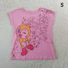 バンダイ　アンパンマンキッズコレクション　ドキンちゃん半袖Tシャツ　ピンク　Sのサムネイル