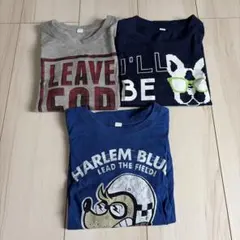 長袖Tシャツ3枚セット 130cm まとめ売り
