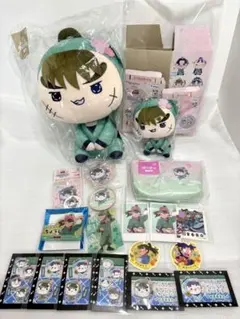 忍たま乱太郎　桜もちぴこ　中在家　長次　まとめ　BIG　ぬいぐるみ　フリューくじ