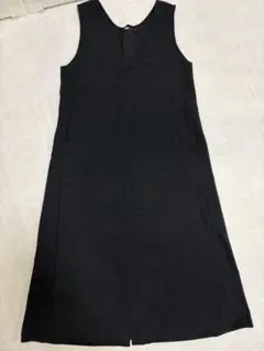 UNIQLO ブラッシュドジャージージャンパースカート Lサイズ