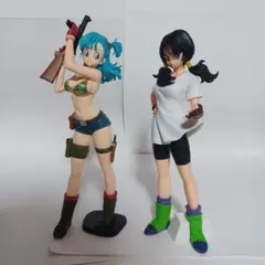 GLITTER&GLAMOURS ドラゴンボール ブルマ　ビーデル　フィギュア