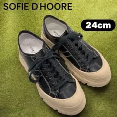 SOFIE D'HOORE 美品　スニーカー 黒　24cmレザー　厚底 37 2026年最新】SOFIE D'HOORE レディース スニーカーの人気アイテム