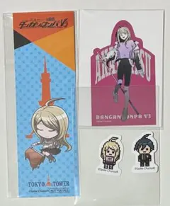 ダンガンロンパ 最原終一 赤松楓 V3ドット絵 缶バッジ 2個セット