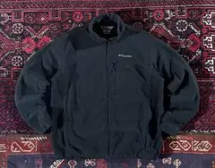 ア*ン様 Columbia コロンビア フリースジャケット ブラック XL