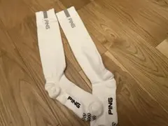 【ころろさま専用】PING レディース ゴルフ ハイソックス ホワイト