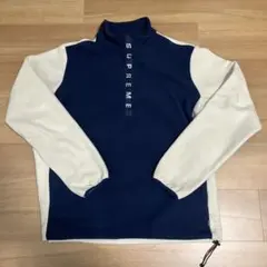 14fw Supreme 2-Tone Fleece Pullover M
