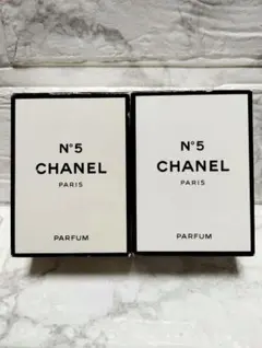 香水　新品　未開封　CHANEL　シャネル　No.5　パルファム　7ml　2個のサムネイル