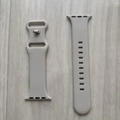 Apple Watch用　シリコンバンド　38 40 41mm ベージュ