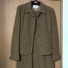 PEYTON PLACE ブラウン ツイード セットアップワンピース