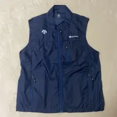 DESCENTE デサント ナイロンベスト 95 ネイビー スポーツ