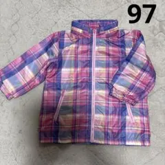 マザウェイズ♡97cm♡ キッズジャンバー アウター フード付き