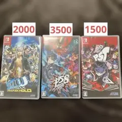 Nintendo Switch ペルソナ 3点セット