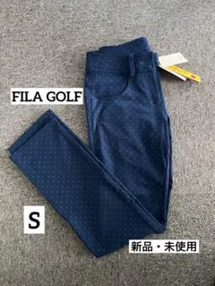 FILA GOLF【新品・未使用】ネイビー ドット柄