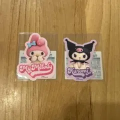 Kuromi & My Melody ステッカーセット