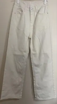 ホワイト デニム サイズM