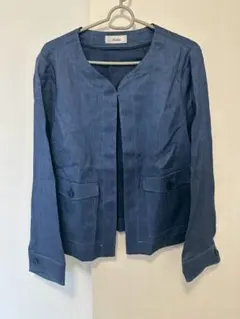 レリアン ノーカラージャケット