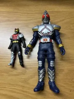 仮面ライダー フィギュア 2体セット 約20cm 10cm 中古品