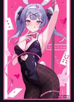 α1 初音ミク バニー ラビットホール&♡の瞳 スリーブ&プレイマット B α1 初音ミク バニー ラビットホール&♡の瞳 スリーブ&プレイ