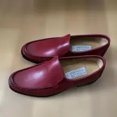 BURBERRY 赤 ローファー 新品タグ付き | Mercari