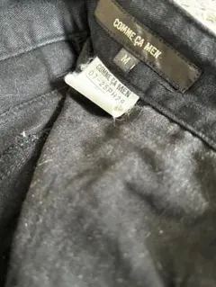 COMME CA MEN パンツ ブラック Mサイズのサムネイル