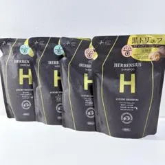 HERBENSIUS ラグジュアリーシャンプー＆トリートメント 400ml 4個のサムネイル