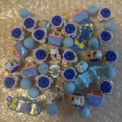 手描き ペイント カスタム ペンビーズ フロッキー ビーズ スケボー チャーム