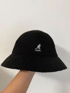KANGOL バケットハット ブラック Lサイズ