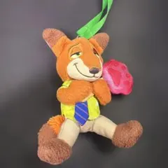 ズートピア ニック・ワイルド ぬいぐるみキーホルダー