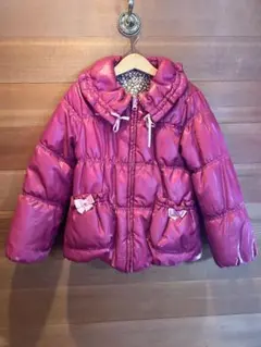 【megochi様向け】美品 anyFAMピンク リバーシブル 中綿ジャンバー